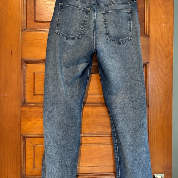 AG Adriana Goldshmied PANELED MARI JEANS HIGH RISE SLIM STRAIGHT - Picture 4 of 5